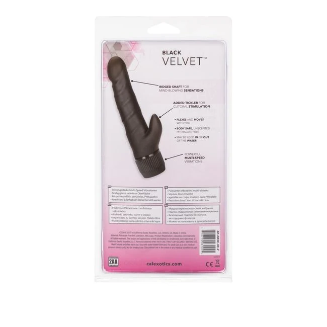 Black Velvet 5in Clit Stim - Vibration Modes & Power