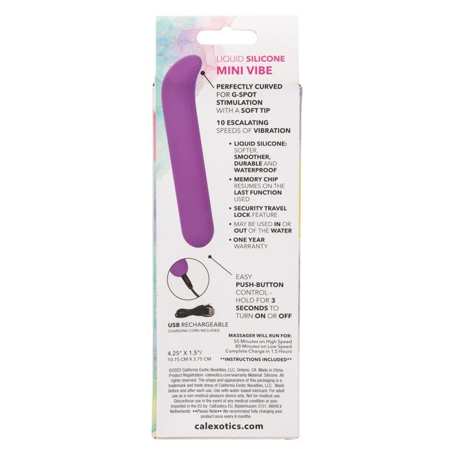 Bliss Liquid Silicone Mini G Vibe - How It Feels