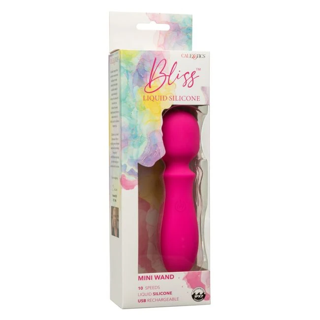 Bliss Liquid Silicone Mini Wand - Experience Intense, Targeted Stimulation