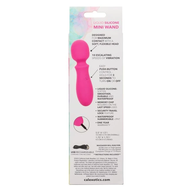 Bliss Liquid Silicone Mini Wand - How It Feels