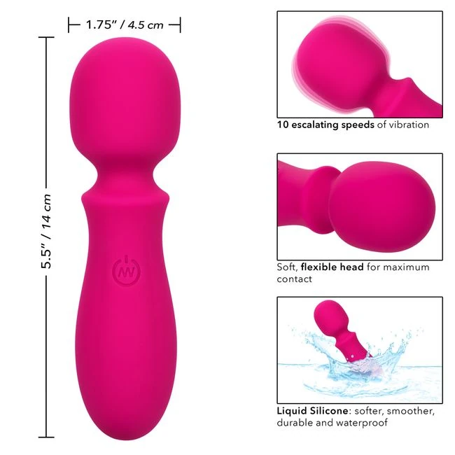Bliss Liquid Silicone Mini Wand - Power & Performance