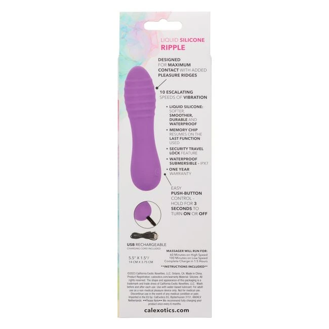 Bliss Liquid Silicone Ripple - How It Feels
