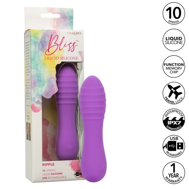 Bliss Liquid Silicone Ripple - Specifications