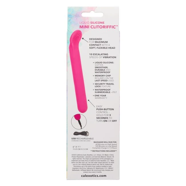 Bliss Mini Clitoriffic Liquid Silicone - Vibration Modes and Sensations