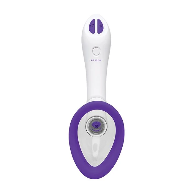 Bloom Intimate Body Pump Purple/white - Vibration & Suction Features