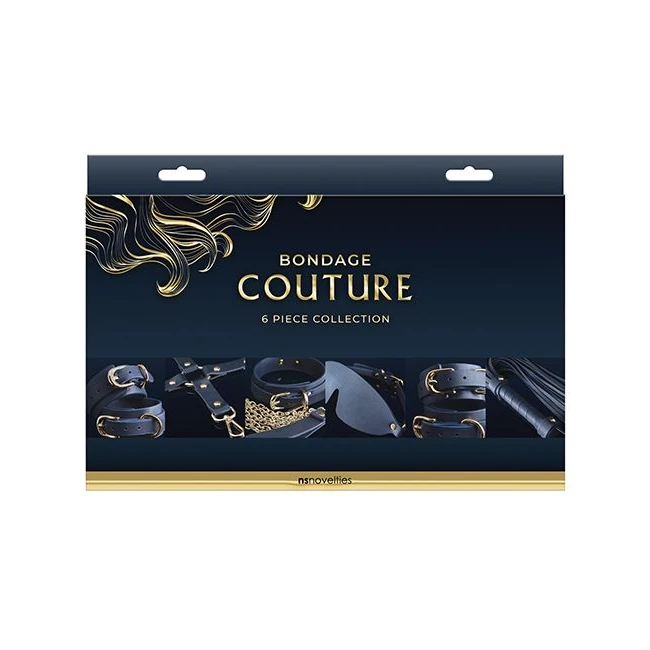 Bondage Couture 6 Pc Kit Blue - Build & Quality