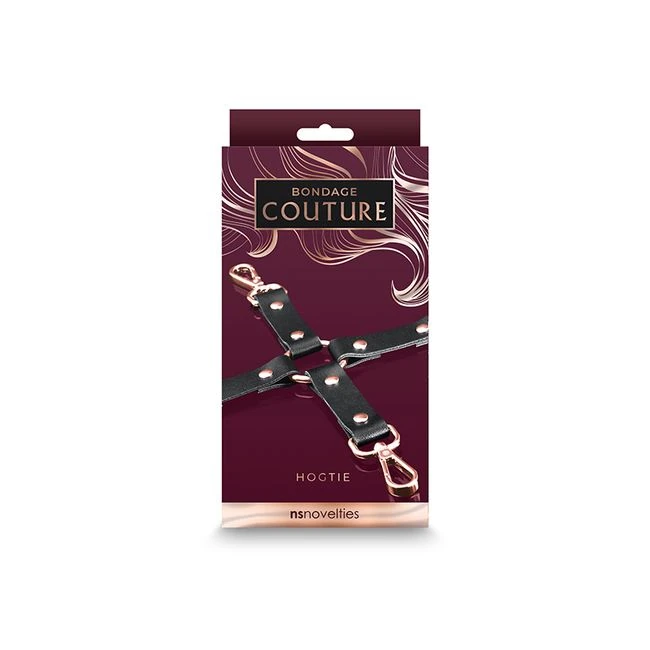 Bondage Couture Hog Tie Black W/ Rose Gold - Build & Quality