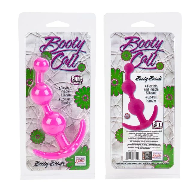 Booty Call Booty Beads Pink - Experience Deep Sensation with Booty Call Booty Beads Pink