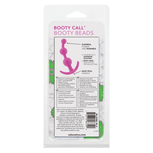 Booty Call Booty Beads Pink - Vibration Modes and Performance