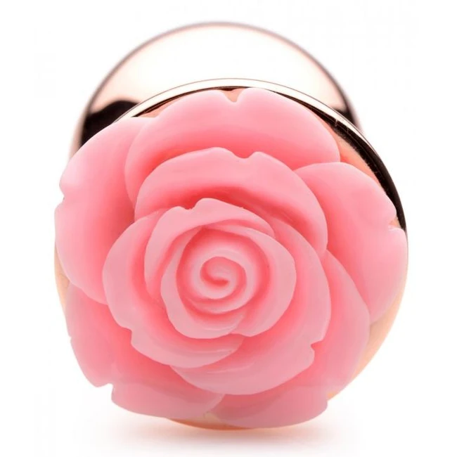 Booty Sparks Pink Rose Gold Large Anal Plug - Material & Safety