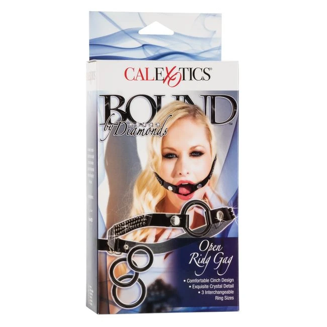Bound by Diamonds Open Ring Gag - Hardware & Fasteners