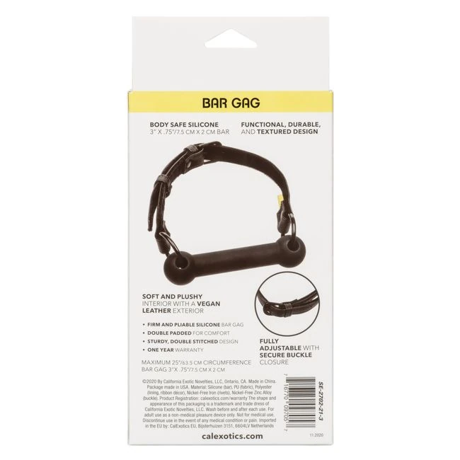 Boundless Bar Gag - Dimensions & Packaging