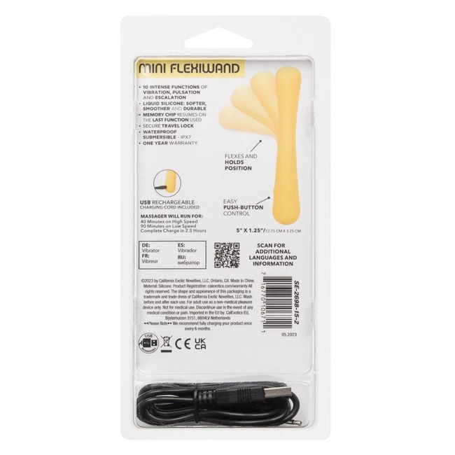 Boundless Mini Flexwand - Vibration Modes and Features