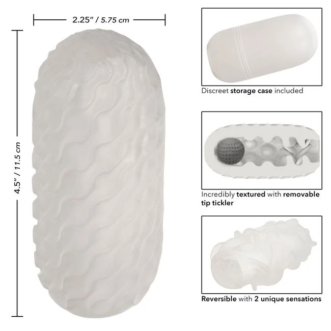 Boundless Squishy Ball Stroker - Material Feel and Maintenance