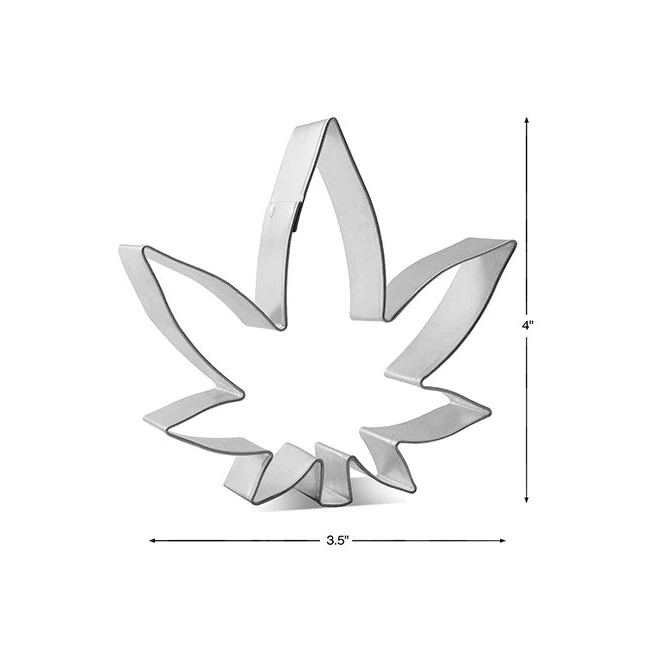 Cannabis Pot Leaf Cookie Cutter - Hardware & Fasteners