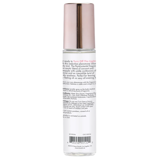 Cgc Body Mist W/ Pheromones - Overview