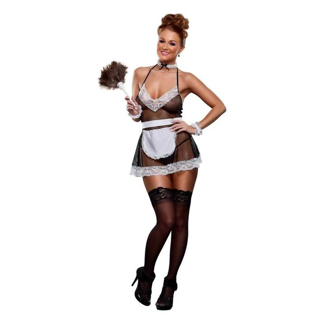 Chamber Maid - Chamber Maid Bedroom Fantasy Costume by Magic Silk Lingerie