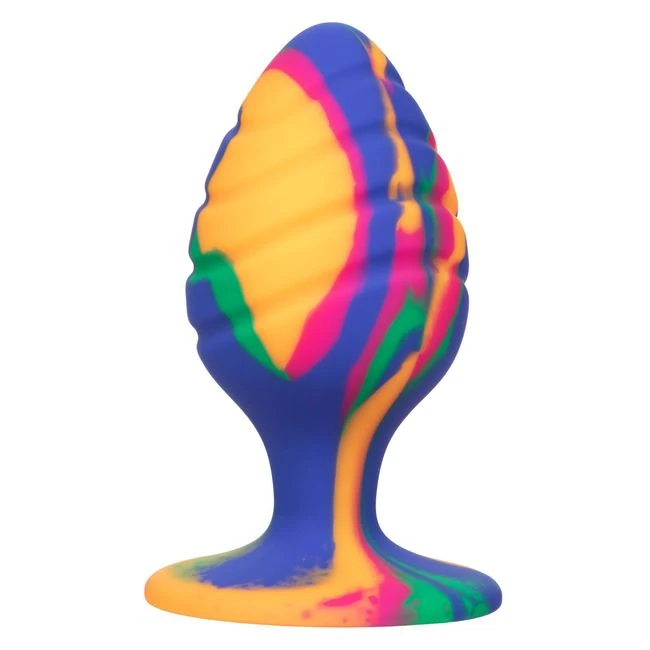 Cheeky Large Swirl Tie Dye Plug - Shape & Comfort