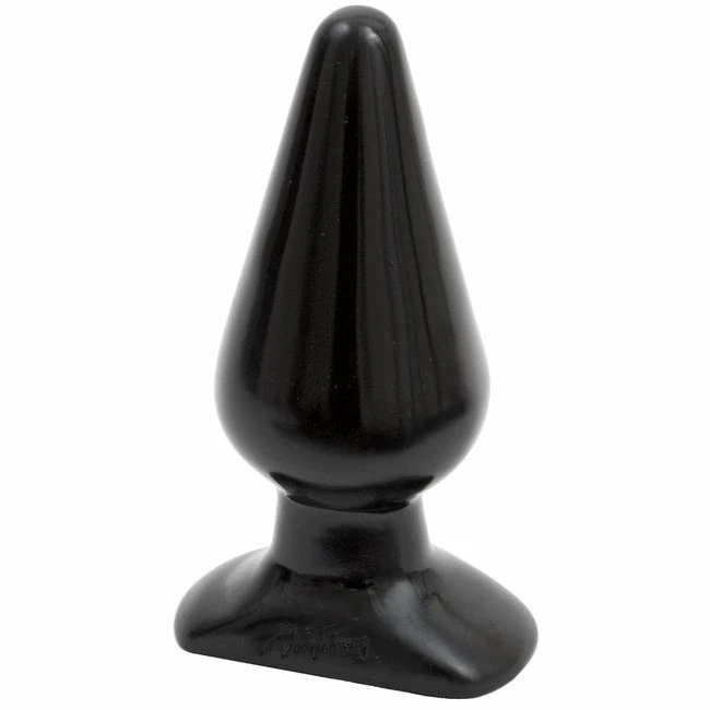 Classic Butt Plug-black Large Cd - Design & Materials