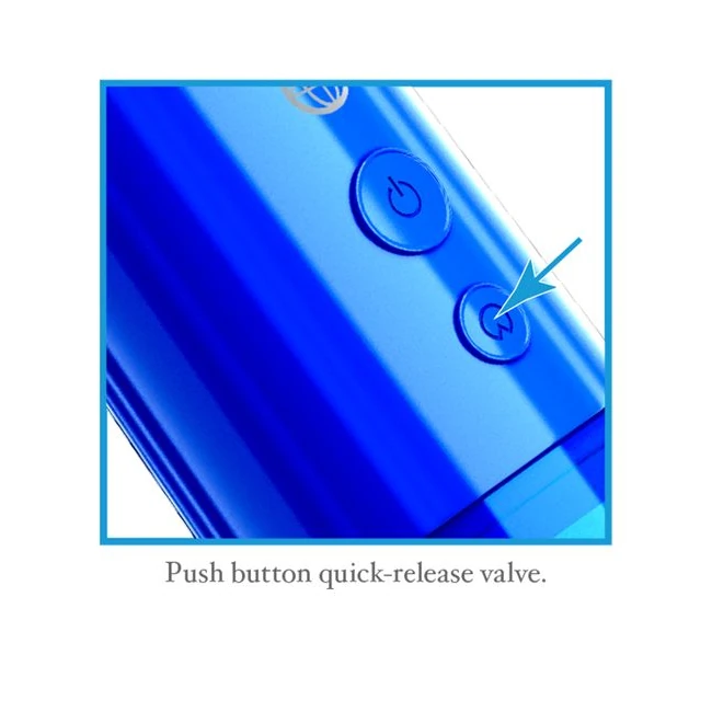 Classix Auto Vac Power Pump Blue - What Stands Out