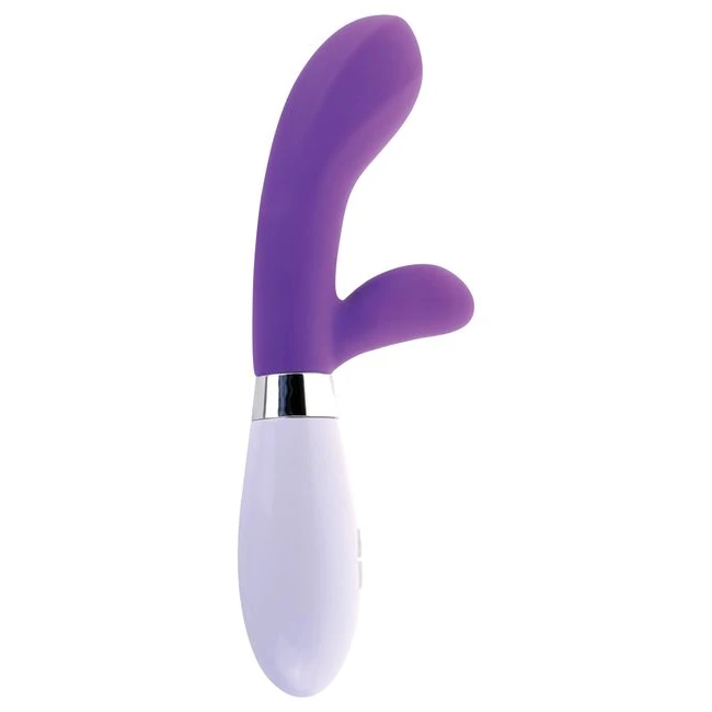 Classix Silicone G-spot Rabbit Purple - Experience the Classic G-Spot and Clitoral Stimulation