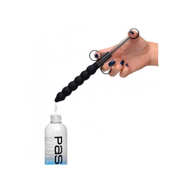 Cleanstream Silicone Beaded Lube Launcher - Shape & Comfort