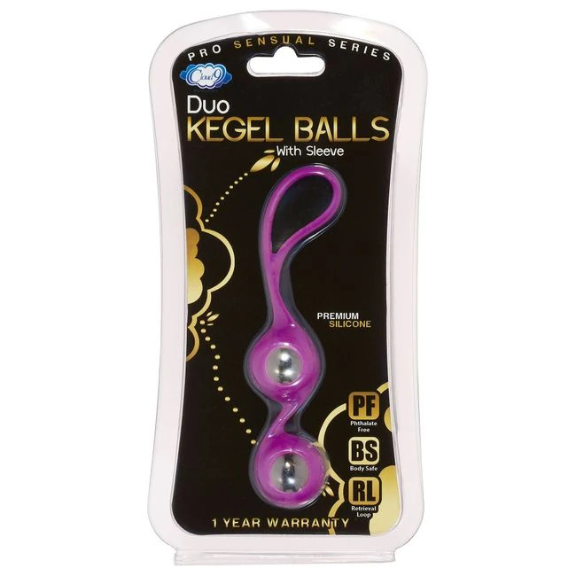 Cloud 9 Pro Sensual Duo Kegel Balls - Design & Features