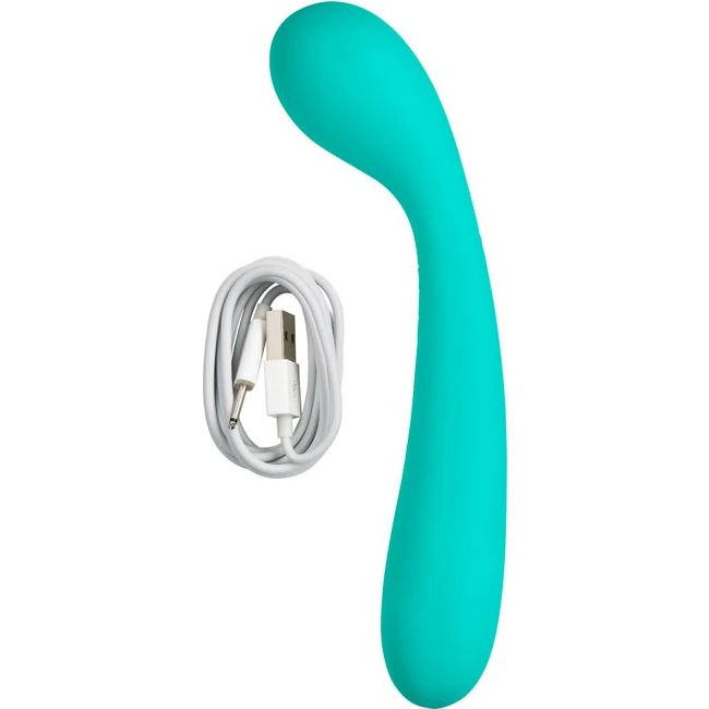 Cloud 9 Rechargeable G-spot Slim 7in Dual Motors Teal - Additional Features