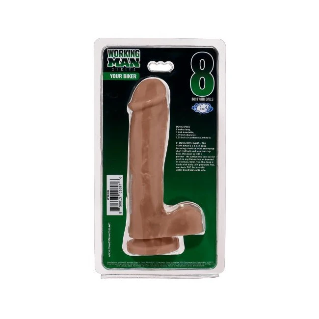 Cloud 9 Working Man 8 Tan Your Biker " - Shape & Texture
