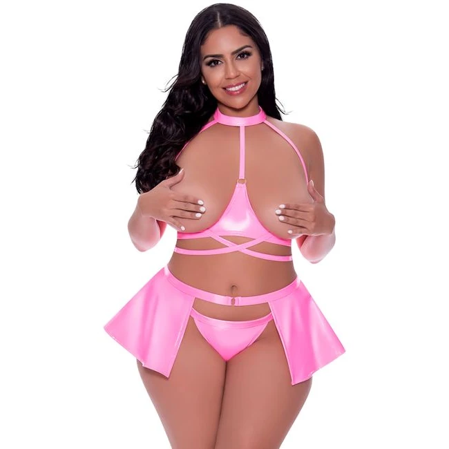 Club Candy Bra Skirt & Thong - Fit & Sizing