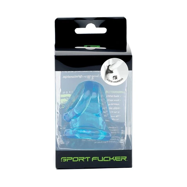 Cock Harness Ice Blue - Build & Quality