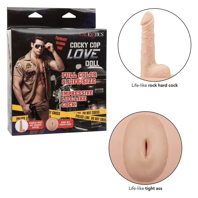 Cocky Cop Love Doll - Hardware & Fasteners