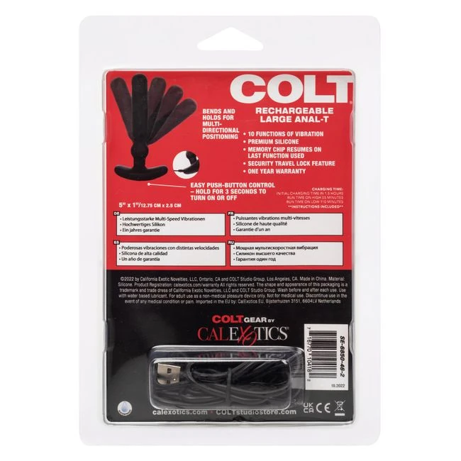 Colt Rechargeable Large Anal-t - How It Feels