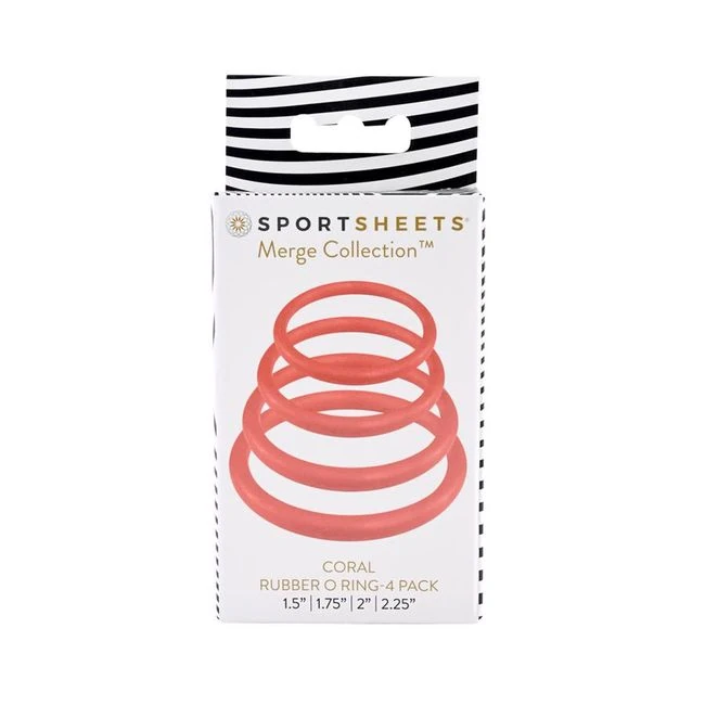 Coral O-ring 4pk - What Stands Out