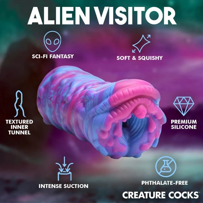 Creature Cocks Cyclone Squishy Alien Vagina Stroker - Product Details