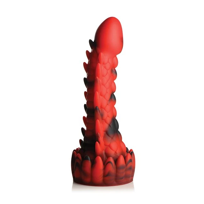 Creature Cocks Demon Rising Scaly Dragon Silicone Dildo - Shape & Texture