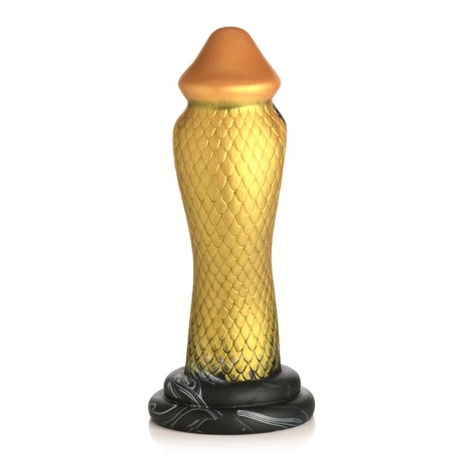 Creature Cocks Golden Mamba Silicone Dildo - Shape & Texture
