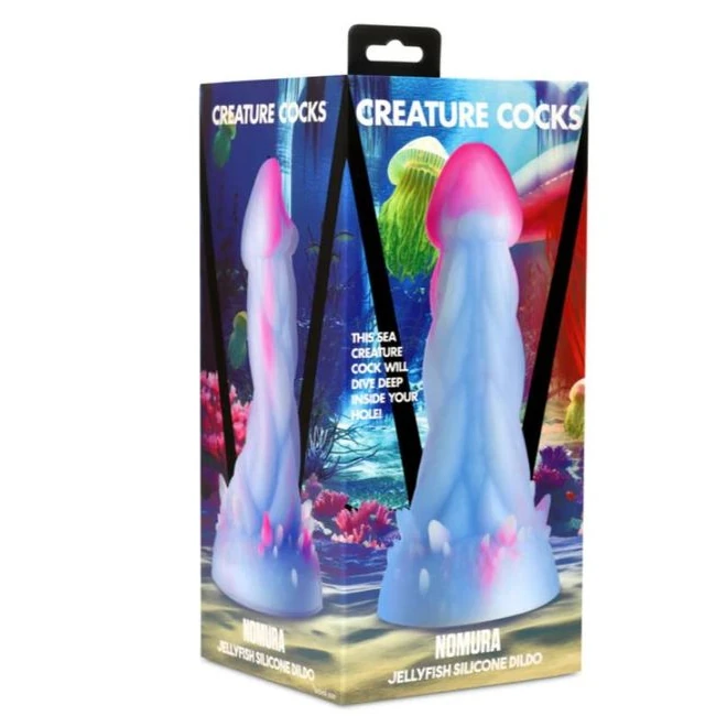 Creature Cocks Nomura Jellyfish Silicone Dildo - Experience Underwater-Inspired Pleasure