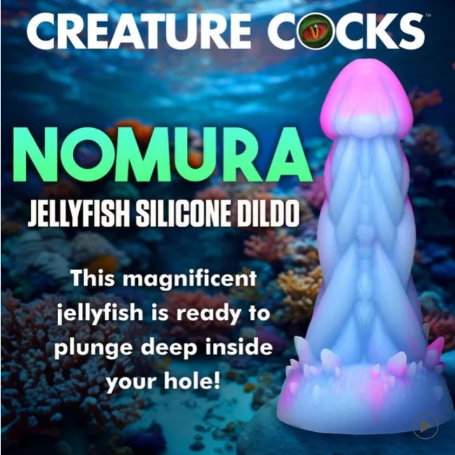 Creature Cocks Nomura Jellyfish Silicone Dildo - Ergonomic Design & Material