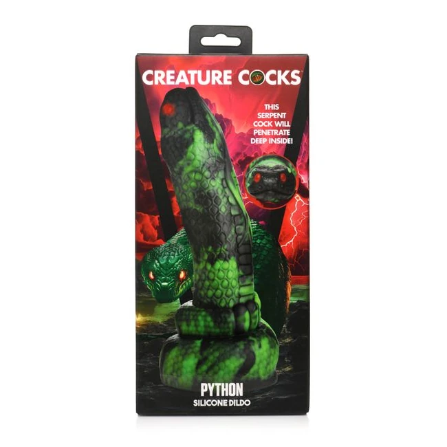 Creature Cocks Python Silicone Dildo - Size & Fit