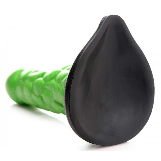 Creature Cocks Radioactive Reptile Thick Scaly Dildo - Design & Materials
