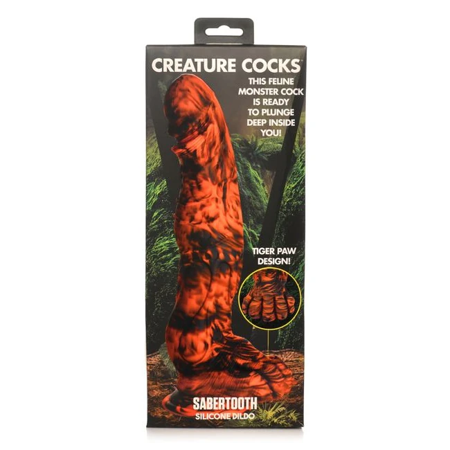 Creature Cocks Sabertooth Silicone Dildo - Size & Fit