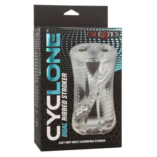 Cyclone Dual Ribbed Stroker - Grip & Control