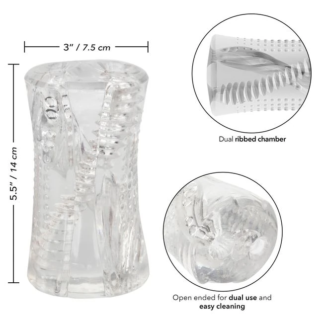 Cyclone Dual Ribbed Stroker - Specifications