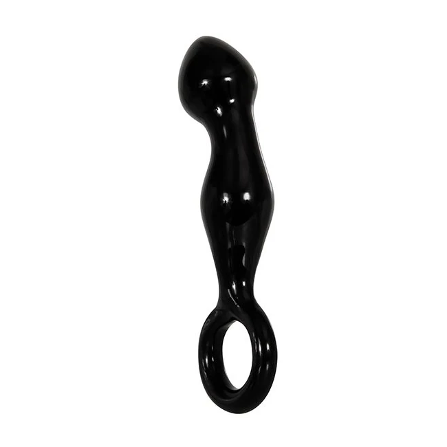 Adam & Eve Adams Glass Prostate Massager - Ergonomic Shape for Targeted Pleasure