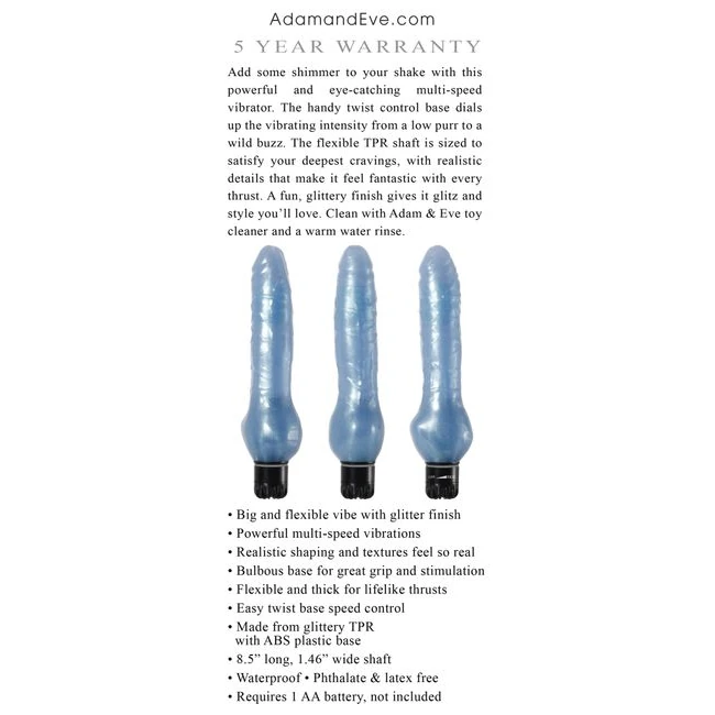 Adam & Eve Blue Dolphin Vi - Vibration Modes