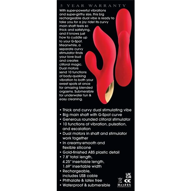 Adam & Eve Eves Big & Curv - Vibration Modes and Features
