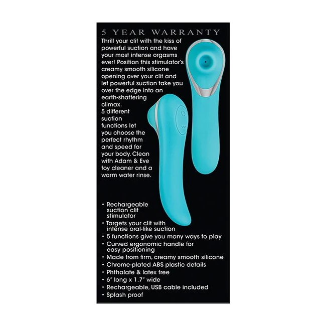 Adam & Eve French Kiss-her Clitoral Stimulator - How It Feels