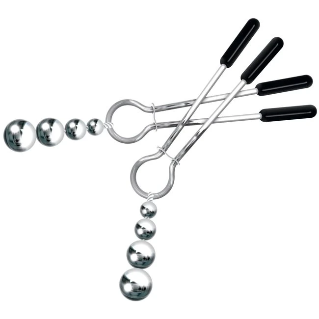Adam & Eve Naughty Nipple Clips - How It Feels
