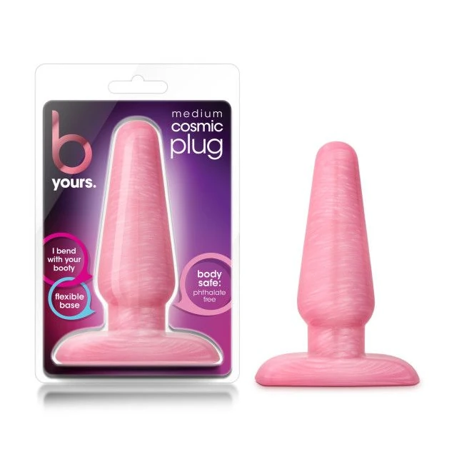 B Yours Cosmic Plug Pink Medium - Material Feel & Safety